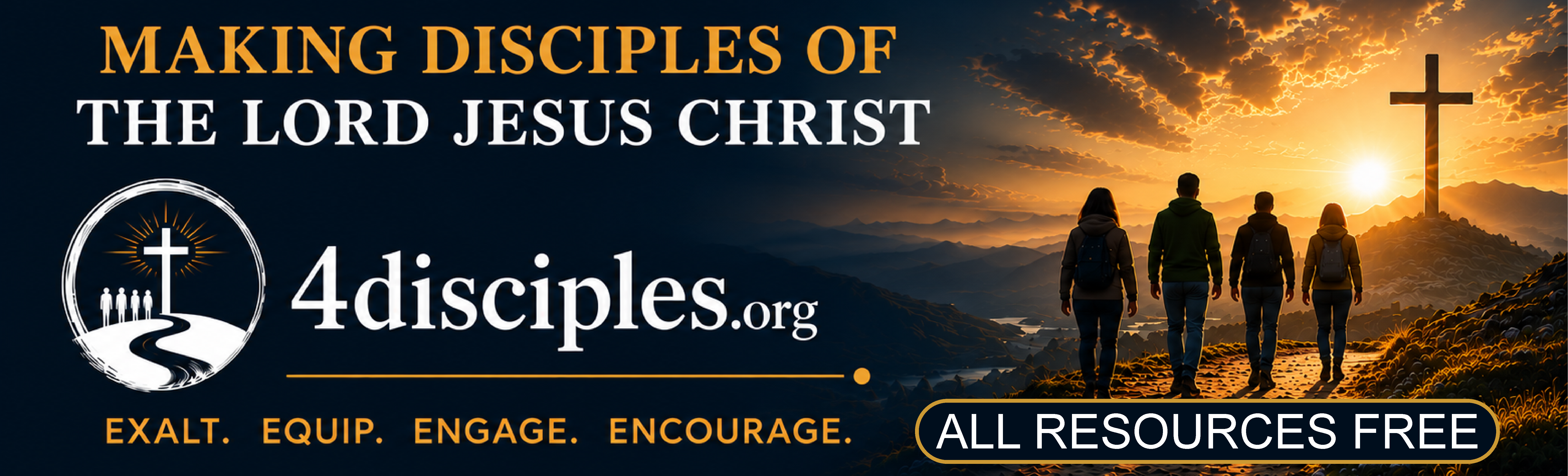 4Disciples.org Banner